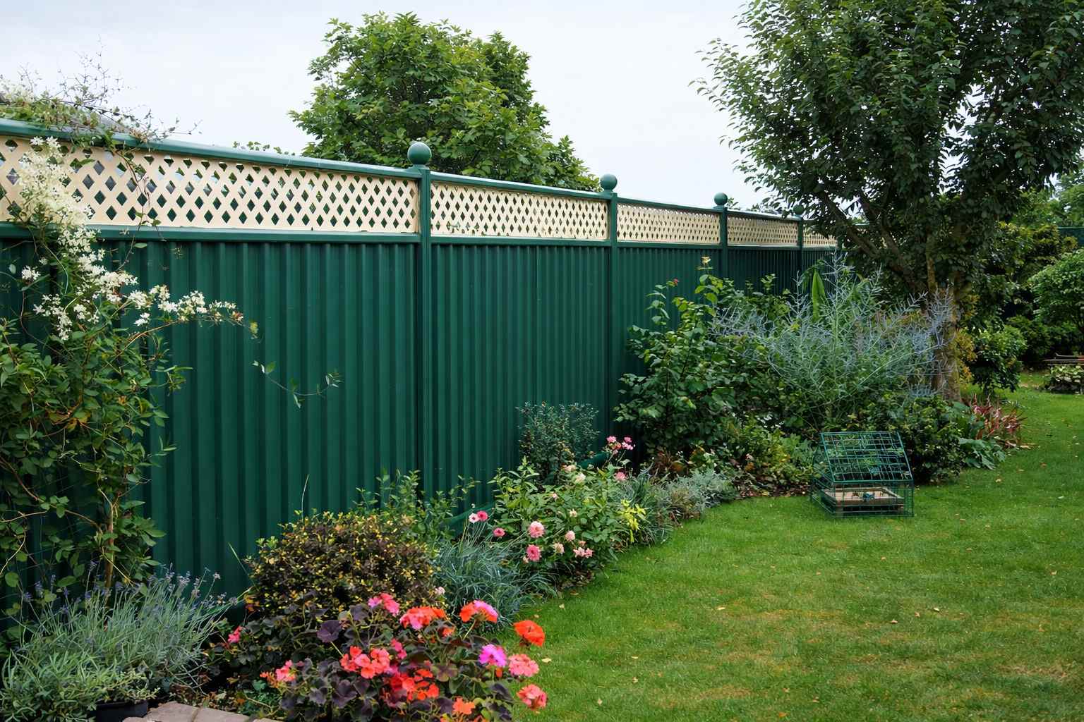 Декоративные решения с использованием профлиста